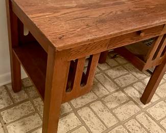 MISSION OAK DESK