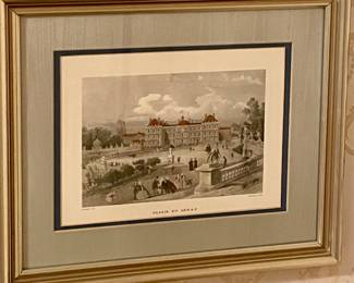 VINTAGE/ANTIQUE FRAMED WALL ART