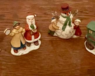 CHRISTMAS VILLAGE FIGURES by RUSS
