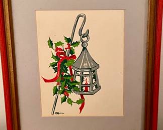 ORIGINAL ART by B. MILLER