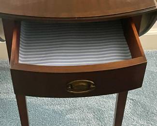DROP-LEAF END TABLES by FERGUSON BROS. MFG. CO.