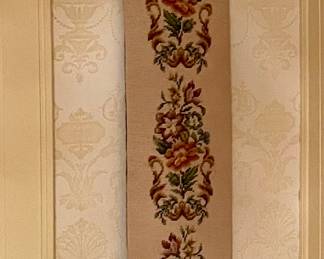 VINTAGE/ANTIQUE TAPESTRY BELL PULL