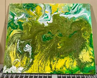 ORIGINAL ART ON CANVAS