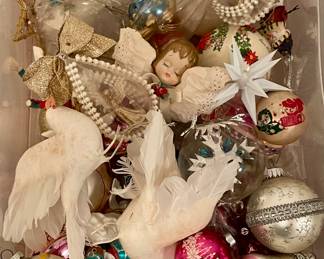 VINTAGE CHRISTMAS ORNAMENTS