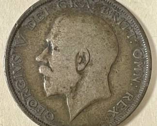 1920 GREAT BRITAIN 1/2 CROWN