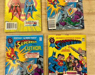 VINTAGE DC COMICS MONTHLY BOOKS - SUPERMAN