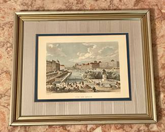 VINTAGE/ANTIQUE FRAMED WALL ART