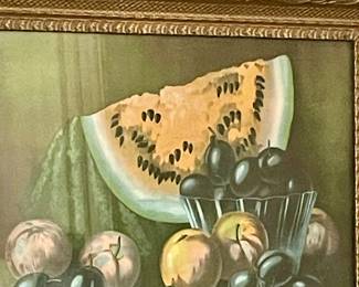 ANTIQUE FRAMED PRINT/ART