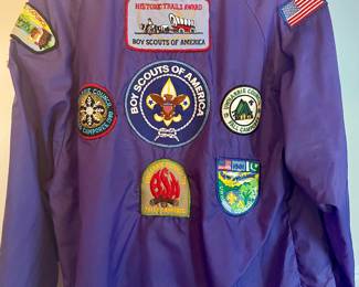 Vintage Boy Scouts Patch Jacket