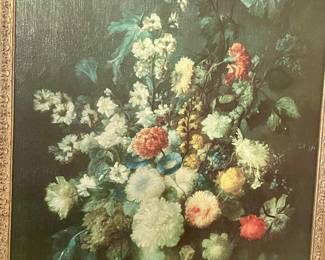 ANTIQUE FRAMED PRINT/ART