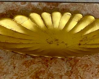 VINTAGE GILT TRAY/DISH
