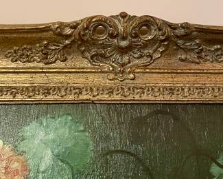 ANTIQUE FRAMED PRINT/ART