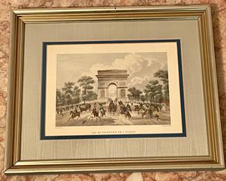 VINTAGE/ANTIQUE FRAMED WALL ART