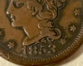 1953 "LIBERTY" ONE CENT