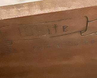 VINTAGE CHINA CABINET by WHITE FURNITURE CO.