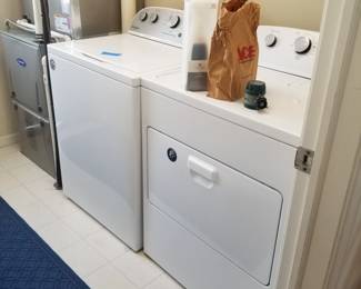 Whirlpool washing machine & dryer