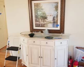 Sideboard; artwork