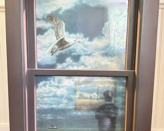 Howard Kanovitz (American 1995) Painting Window Series "A Day's Dream Travel", Signed
Lot #: 18