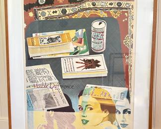 Howard Kanovitz (American 1980) Limited Edition Lithograph Artist's Proof, "Visible Difference", Signed
Lot #: 19