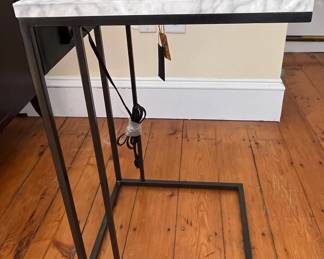Ainoki Marble Top C-Table With Electrical Outlet
Lot #: 117