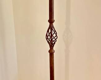 Iron Lamp With Natural Flower Shade
Lot #: 100