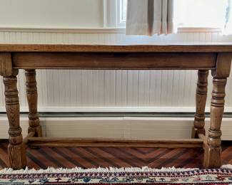 Vintage Solid Wood Sofa Table
Lot #: 88