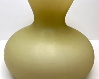 Vintage Italian Heavy Glass Vase
Lot #: 149