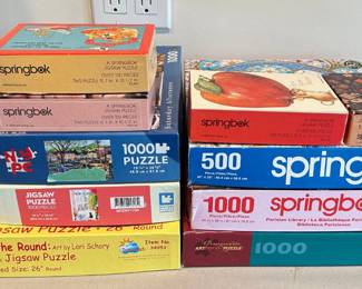10 Jigsaw Puzzles, Not Checked For Completeness
Lot #: 207
