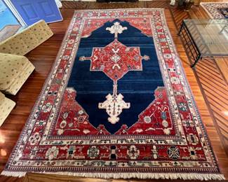 Authentic Turkish Hand Knotted Wool Rug, Appraised For $1,500 (9'3"x12'3")
Lot #: 7