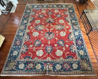 Authentic Peshawar Hand Knotted Wool Rug, Appraised For $1,200 (9'4"x11")
Lot #: 11