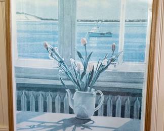 Howard Kanovitz 1985 The East Hampton Star Poster, "Bethavian Flowers/Bay Dragger"
Lot #: 20