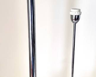 2 Mid Century Modern Chrome Table Lamps
Lot #: 185