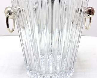 Vintage Crystal Ice Bucket With Tongs
Lot #: 156