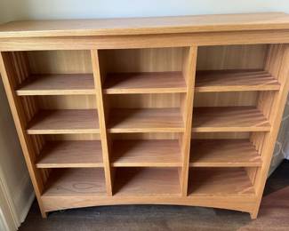 Small Solid Wood Book Shelf, Made For CDs
Lot #: 128