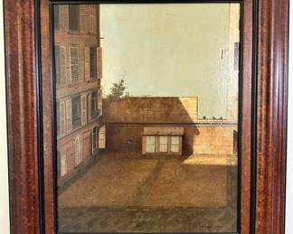 Antonio Matallana (Spain B1953) Original Oil Painting "maison Et Cour", Signed
Lot #: 17