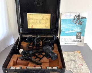Vintage 1965 C.Plath Brass Micrometer Sextant In Original Box With Paperwork
Lot #: 142