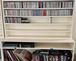 Narrow Bookcase Media & CD Storage Cabinet, 2 Pieces
Lot #: 148