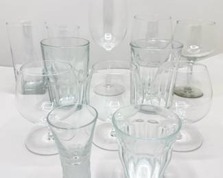 12 Assorted Drinking Glasses
Lot #: 172