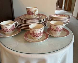 Night before Christmas dish set