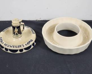 Lot # : 349 - German Ironstone cake dish, Neuweilers stein
