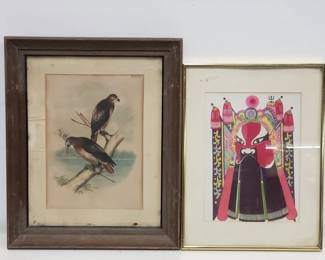 Lot # : 160 - Pair of lithographs, bundled
