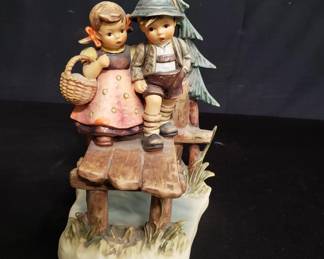 Lot # : 88 - Vintage Goebel "On Our Way" porcelain figurine
