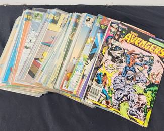 Lot # : 341 - 90 vintage comics, various titles, Marvel, Disney
