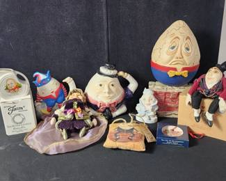 Lot # : 579 - Vintage Humpty Dumpty collection various sizes
