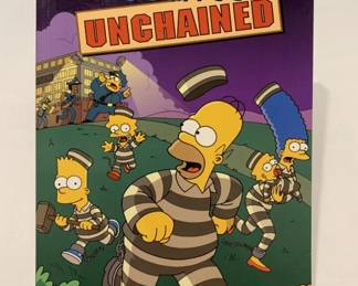 Lot # : 240f - The Simpsons Unchained book autographed 
