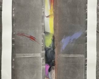 Lot # : 428 - Lamar Briggs Original Signed Abstract Monoprint
