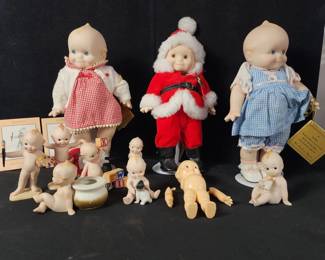 Lot # : 577 - Vintage Kewpie doll lot, various ages & sizes
