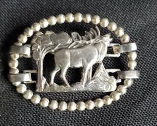 Lot # : 391 - McClelland Barclay sterling silver brooch
