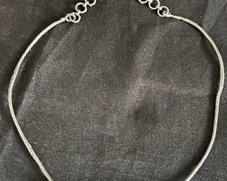 Lot # : 409v - Vintage sterling necklace
