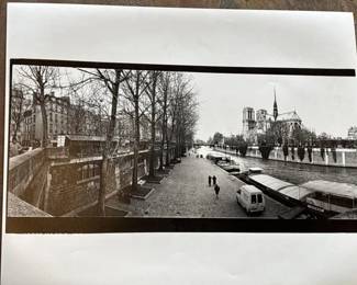 Lot # : 820m - Vintage Notre Dame photograph by Evan Deutsch
